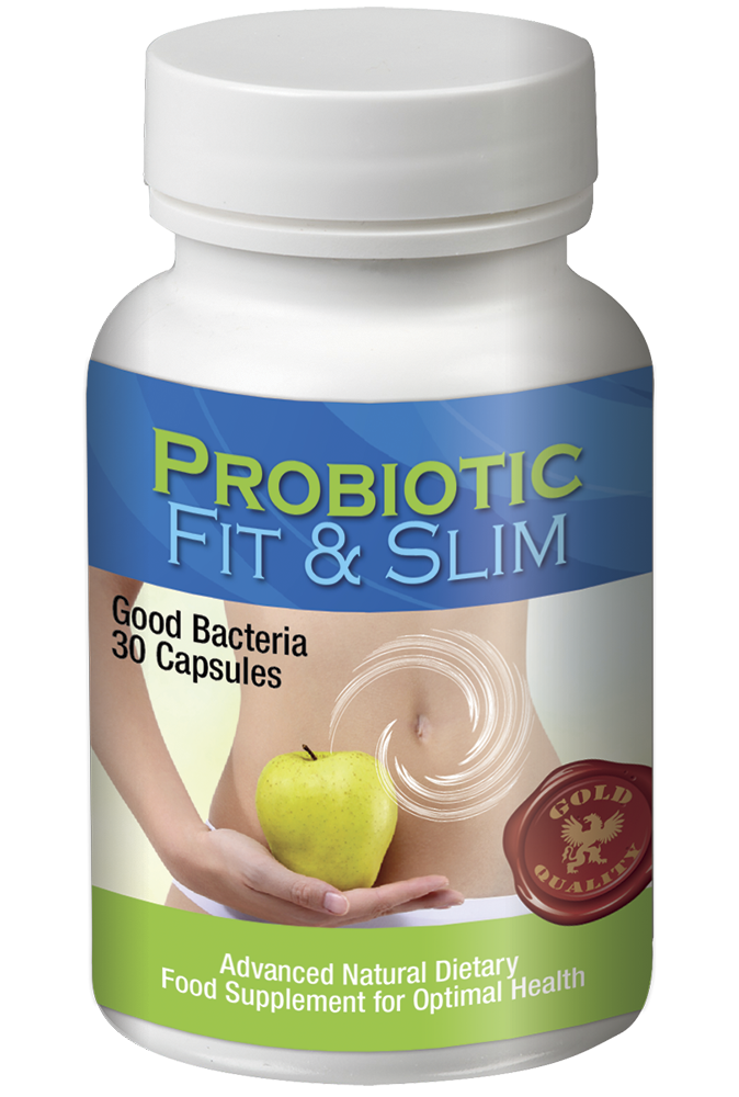 Probiotic Fit & Slim - Fat Burner packed with Healthy Probiotics