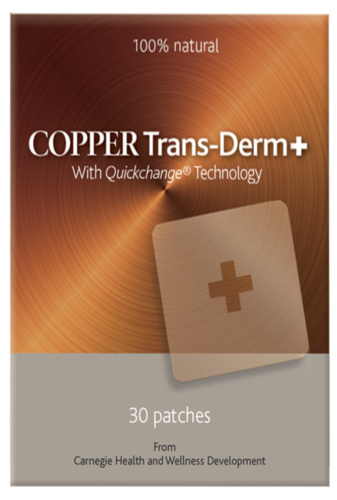 Copper Trans-Derm + Patches - Drug free therapy for aches and pains